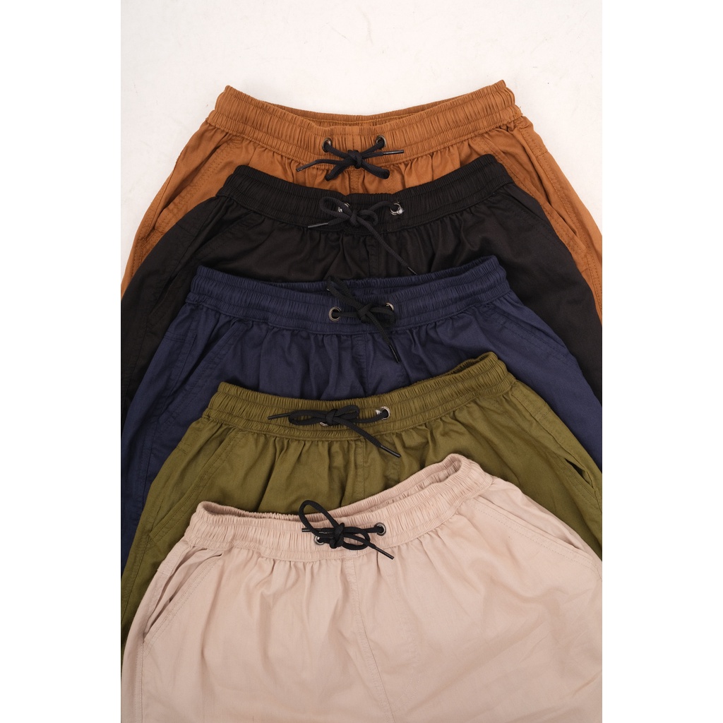 SANVANINA Celana Pendek Pria Santai Astro Short Pants Bahan Katun Twill M-L-XL AS-01