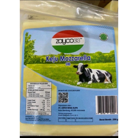 

Olden Keju Mozzarela 250gr