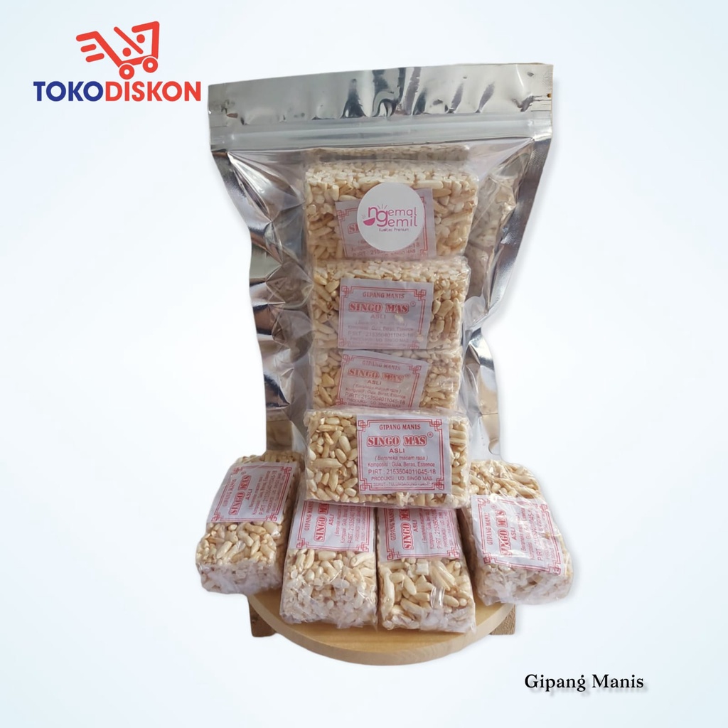 

Gipang Manis Teng Teng Beras Original Homemade / Premium