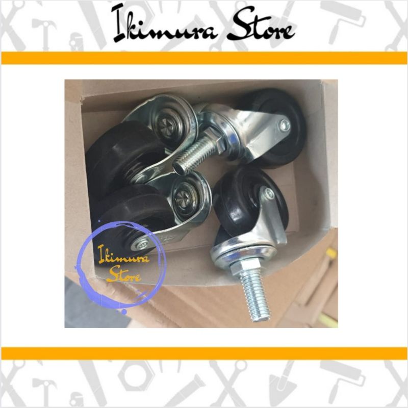 Roda Hidup 2 inchi Caster Baut / Caster Wheel