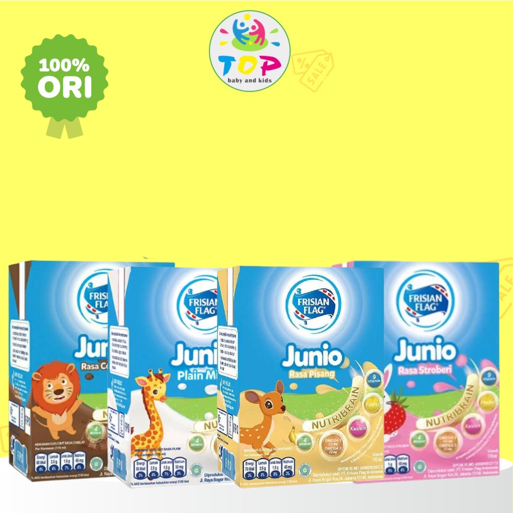 

~TOP~ BENDERA UHT JUNIO 110 ML (PILIH VARIAN DI VARIASI)