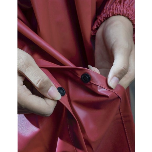 RAINCOAT,JAS HUJAN PRIA WANITA PONCO LENGAN/KELELAWAR BY KALOKA BAHAN TEBAL