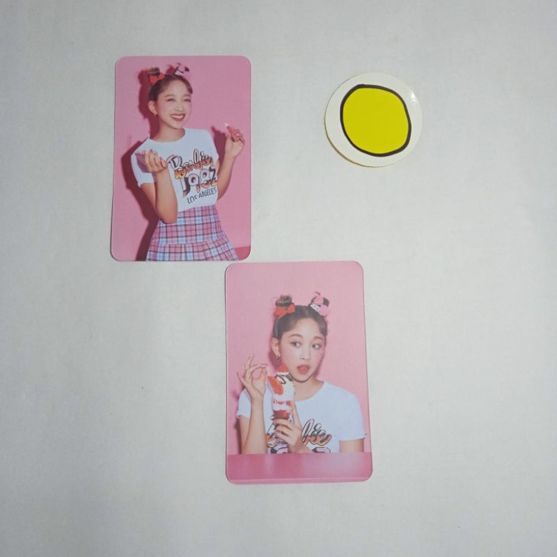 PC Photocard Official Nacific X Dita Karang | Secret Number