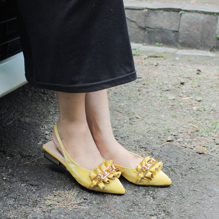EMERALD CAROLINE DONNA MULES HELLS SLINGBACK PREMIUM DR-64
