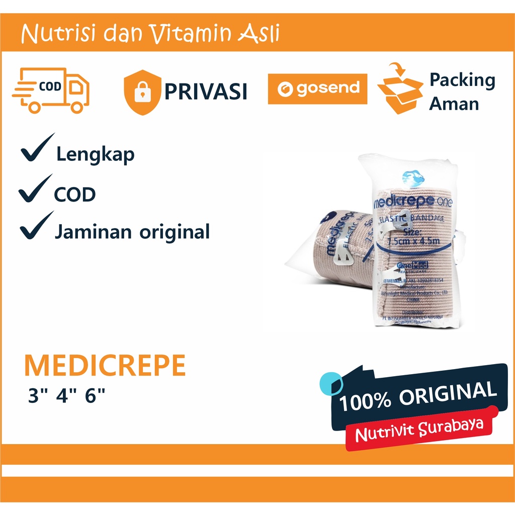 Medicrepe Elastis Bandage OneMed / Perban (Verban) Elastis