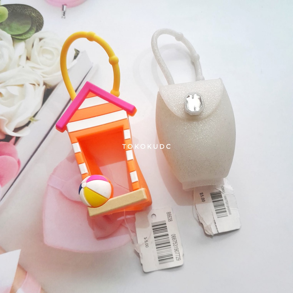 BATH BODY WORKS POCKETBAC HOLDER HAND SANITIZER HOLDER CHARACTER TANPA BOTOL