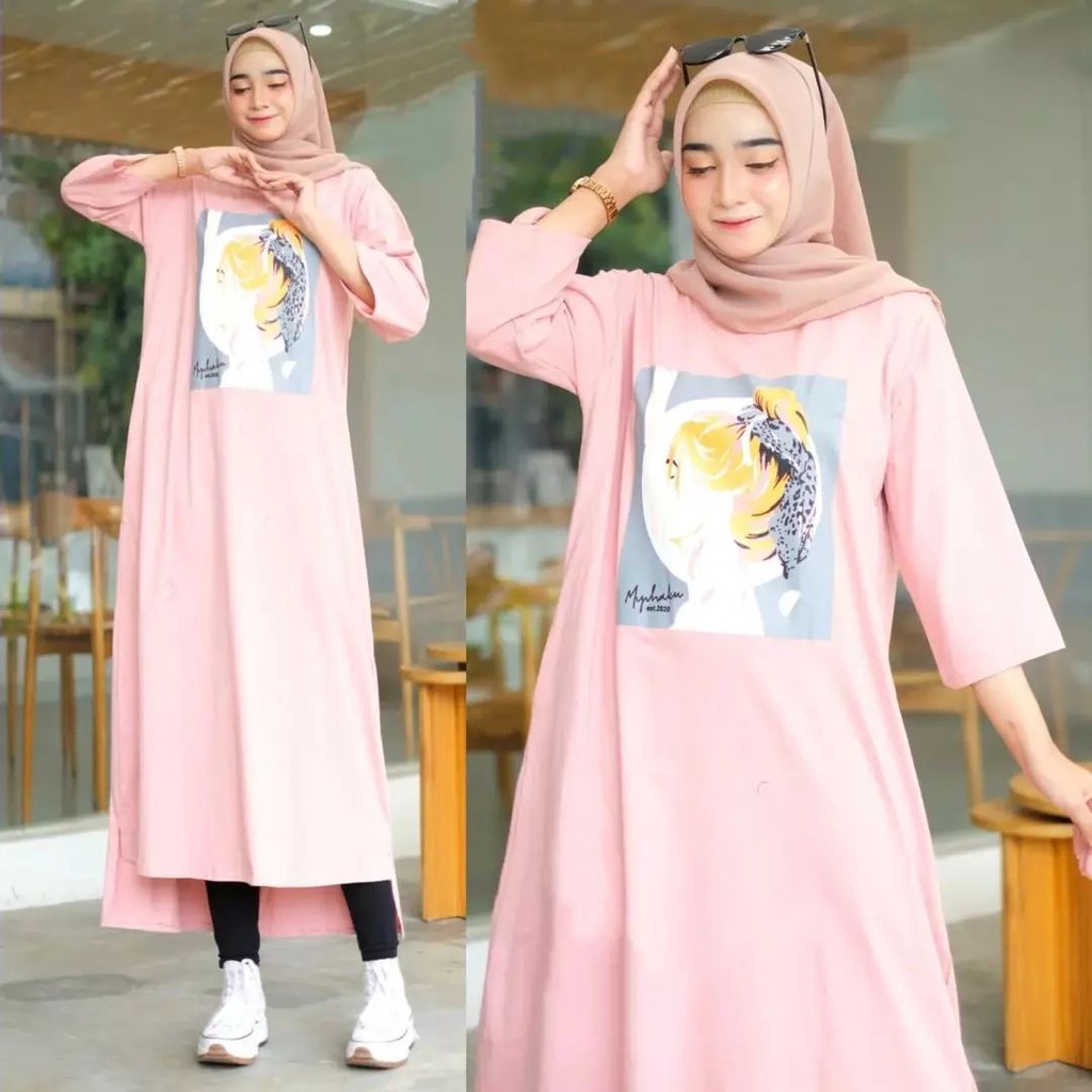 JESICA MIDI DRESS BAHAN KAOS KATUN COMBED 24s MOTIF POLOS APLIKASI SABLON UKURAN M L XL DAN XXL GAMIS WANITA TERBARU 2023 JUMBO MIDI DRESS HITAM POLOS ATASAN WANITA LENGAN PANJANG BAJU KAOS OVERSIZE WANITA