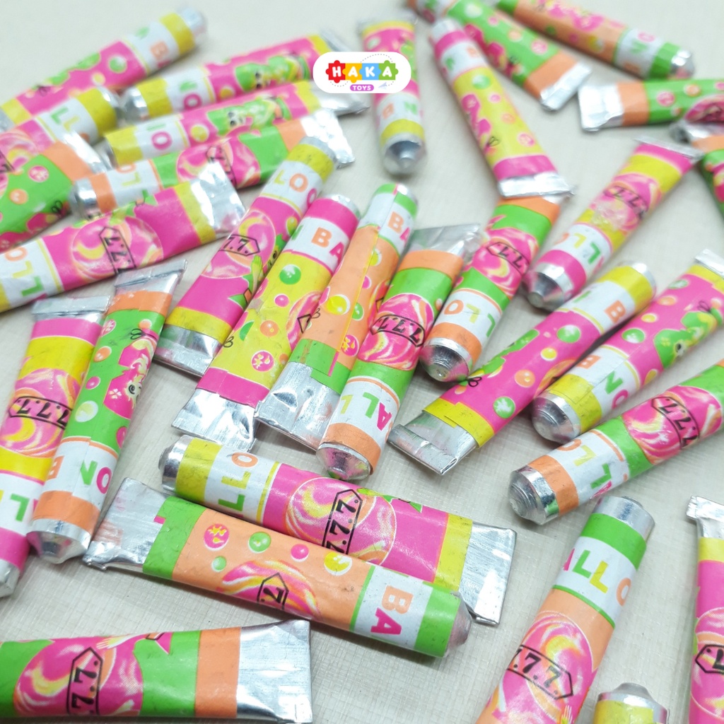Balon Tiup Jadul 10 pcs / Mainan Era 90-an kainara