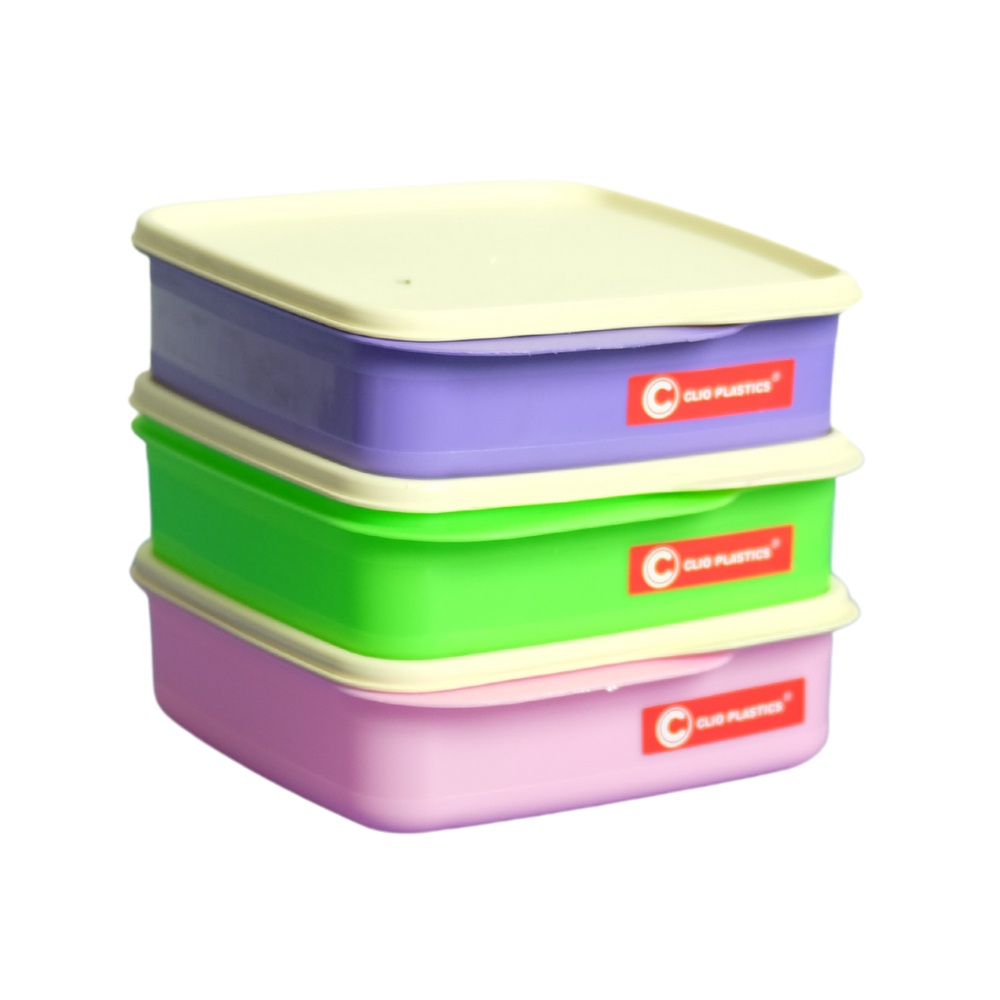 FM - Lunch Box Kyoto 2103 Tanpa Sekat C1 / Tempat Makan / Wadah Makan / Wadah Bekal / Tepak Makan