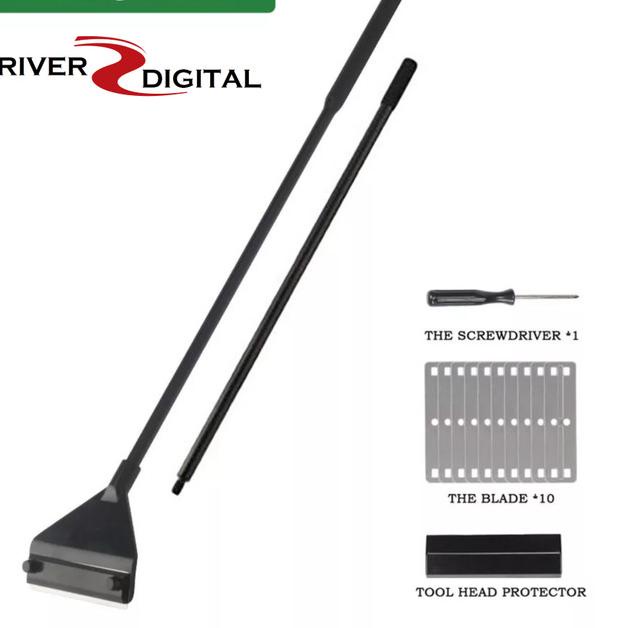 WYIN / ZRDR Aquarium Algae Scraper Pembersih Aquascape