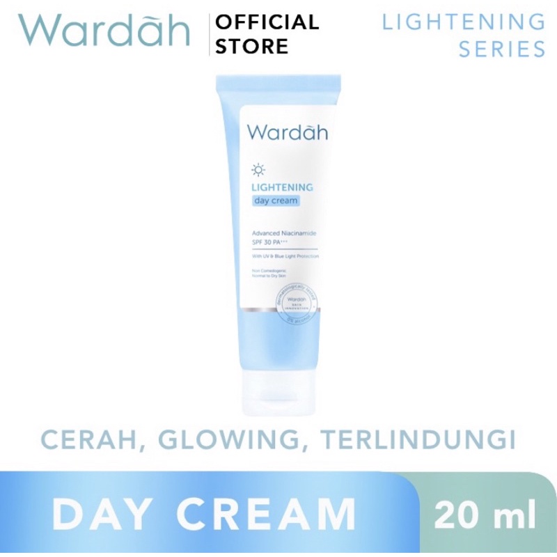 KRIM SIANG WARDAH/LIGHTENING NIGHT CREAM ADVANCED NIACINAMIDE