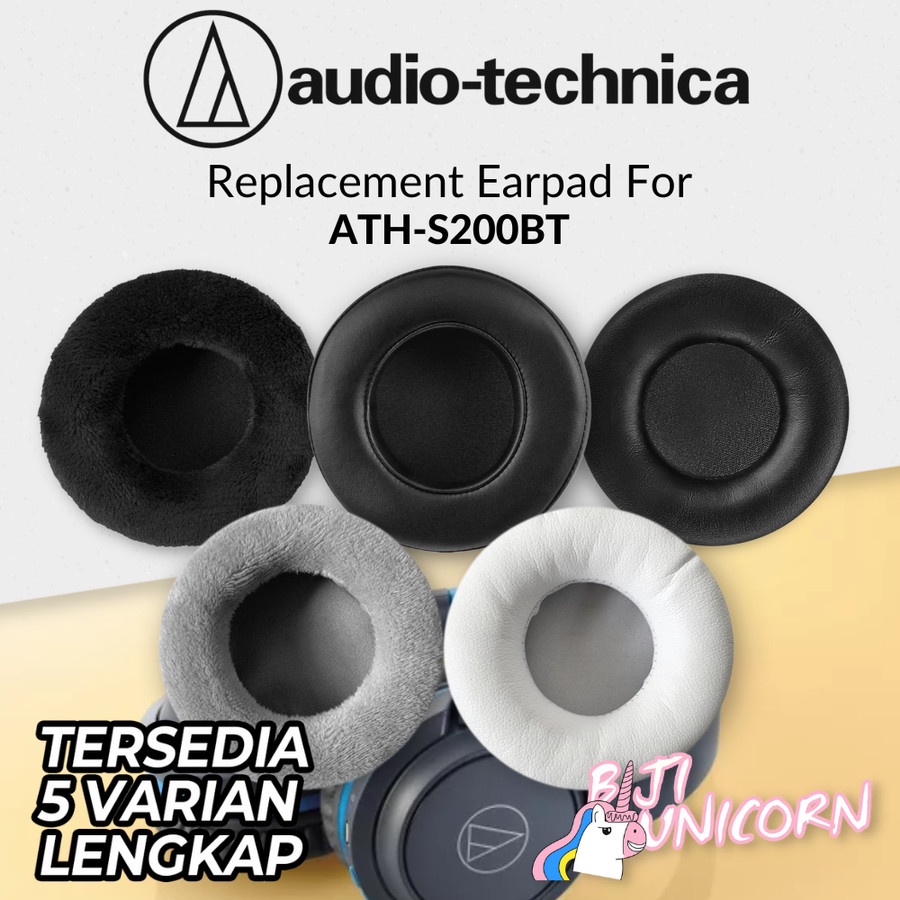 Earcup Earpad Ear Cushion ATH-S200BT ATH S 200 BT Busa Bantalan Foam