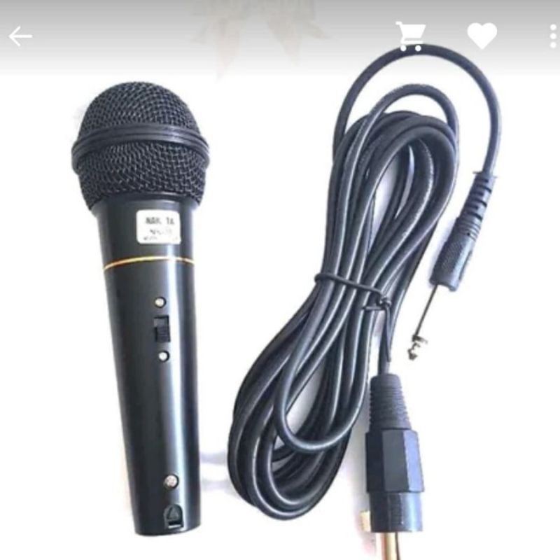 Microphone Nakata Nk-35 hitam