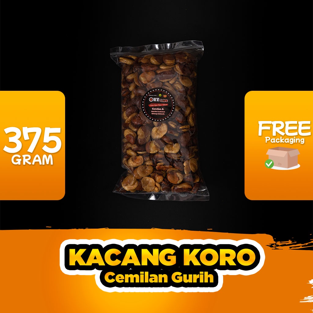 

OkeSnack Kacang Koro Kulit