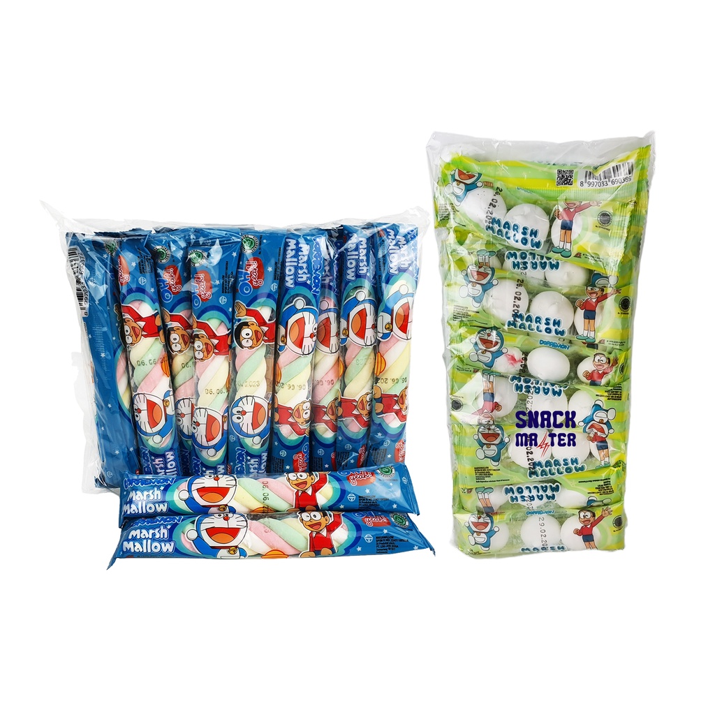 

Loka Marshmallow DORAEMON Pack - Netto 20 bks x 7 gr