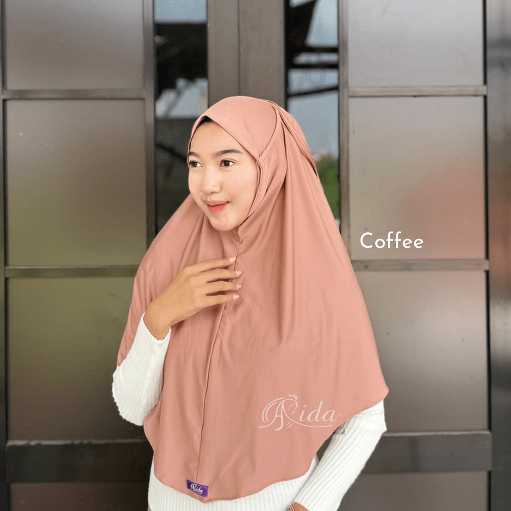 BERGO ALUNA Bergo Maryam Jersey Tali Premium