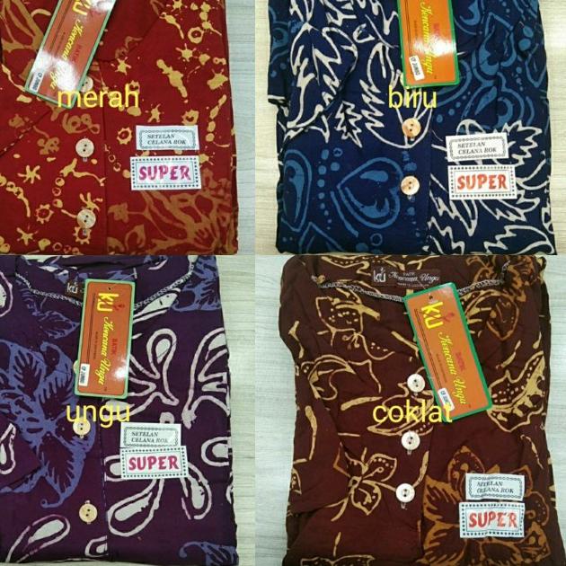 SETELAN CELANA PANJANG JUMBO KENCANA UNGU