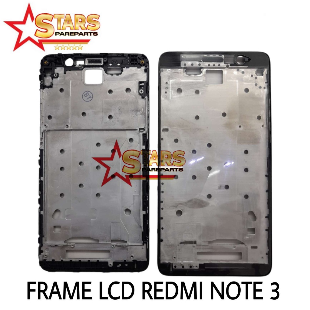 FRAME LCD / TULANGAN LCD / TATAKAN TENGAH LCD / BEZZEL MIDDEL XIAOMI REDMI NOTE 3 ORI COPOTAN MULUS