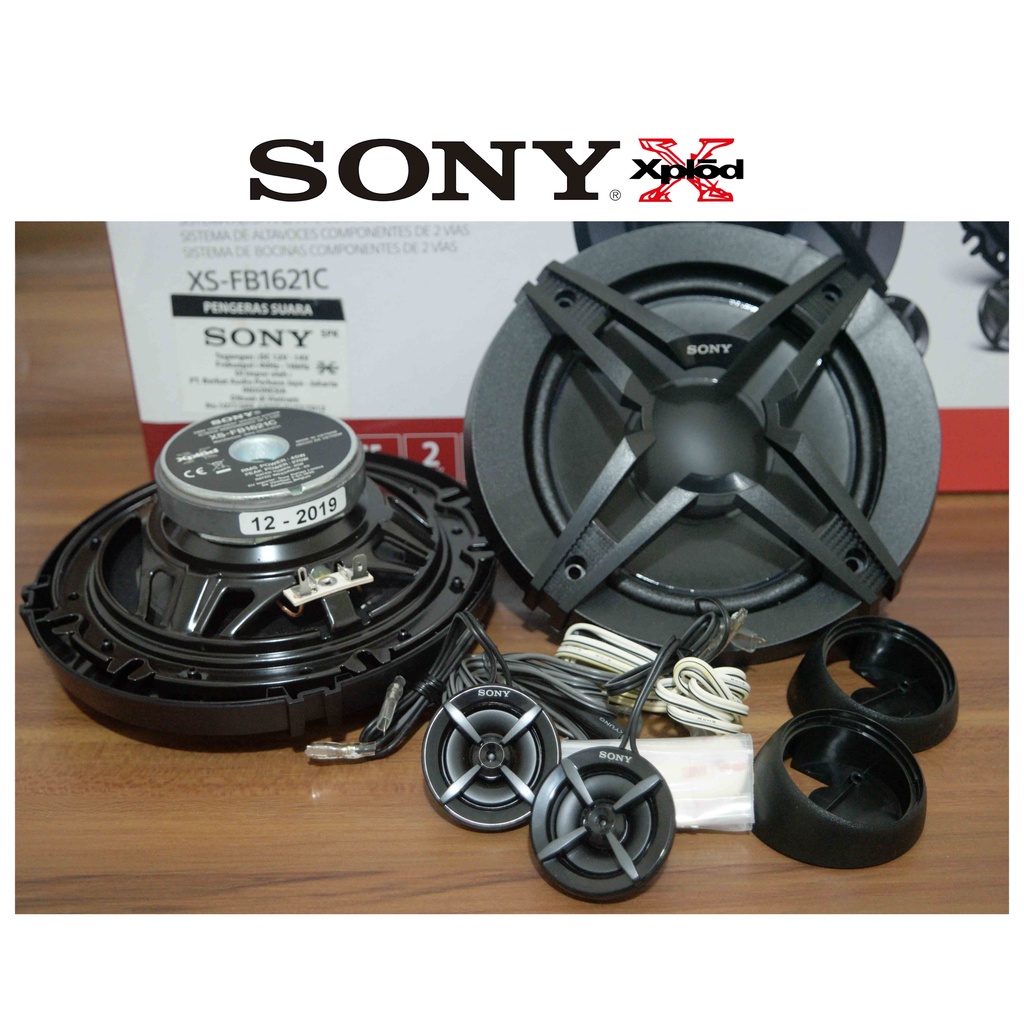 Sony Xplod XS-FB1621C 2-Way 6.5 inch Speaker Split SET