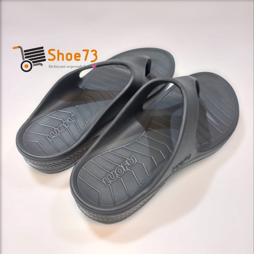 LUOFU E 7203 - J5WLK SIZE 36-40 ORIGINAL l Sandal jepit jelly pria dan wanita unisex impor