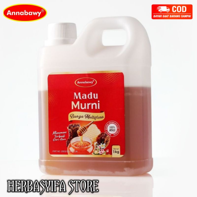 Madu Hutan Multiflora Annabawy 1 kg - Madu Murni