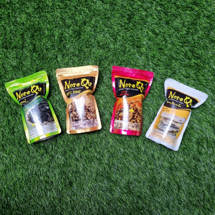 

PROMO 3.3 NOREQU CRISPY SEAWEED MIX 4 RASA. ORIGINAL SOFTBONE RICECHIP