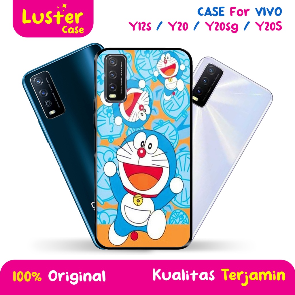 Case VIVO Y20/Y20s/Y20sG/Y12s - Casing VIVO Y20/Y20s/Y20sG/Y12s [ DORAEMON ] Silikon VIVO Y20/Y20s/Y