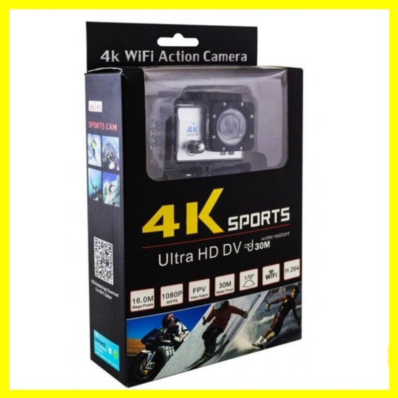 Kamera Action Sport 4K Ultra HD Kogan Wifi 20 MP 60 fps Waterproof