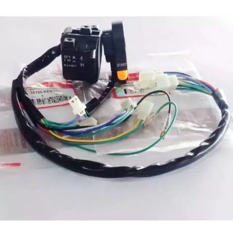 SAKLAR LAMPU KIRI KANAN SET HONDA SUPRA LAMA HOLDER LAMPU SUPRA FIT LAMA SAKLAR KIRI SAKLAR SUPRA X 