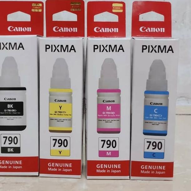 tinta canon GI 790 original g 1010/2010/3010/4010 BLAck - Hitam