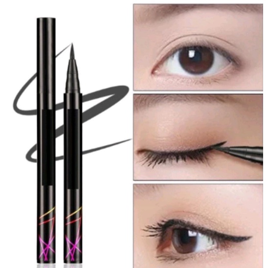 SUAKE Eyeliner Pen Waterproof Long Lasting 24 Hours Waterproof Liquid Eyeliner Pen / Suake Eyeliner Pen / Eyeliner Spidol