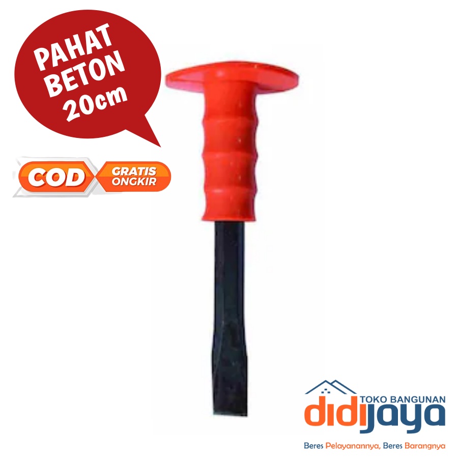 Pahat Beton kepala 1inch panjang 20cm
