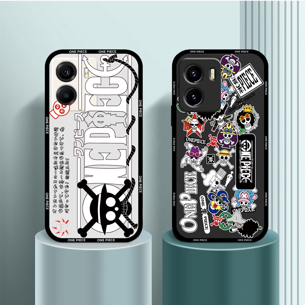 Fashion Case Untuk iPhone 14 Pro Max11 12 13 iPhone6 6S 7 8 Plus Xs Max XR SE 2020 Anime Keren Raja Bajak Laut Lembut Silikon Phone Cover BY