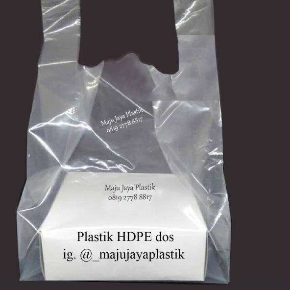 

Kantong Plastik Bening Dos / HDPE DOS 22x22,25x25,30x30 - 20 X 20