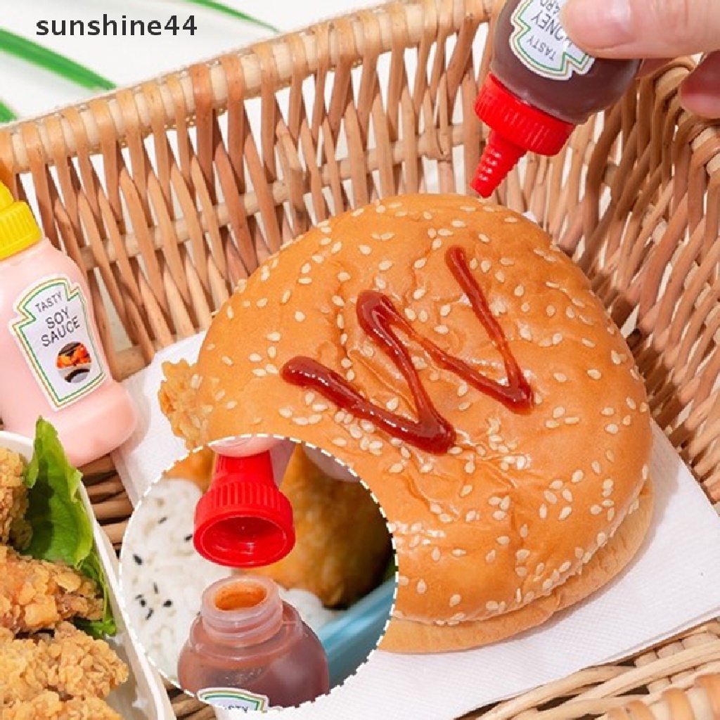 Sunshine 1Pc Botol Saus / Kecap / Madu / Salad Mini Portable