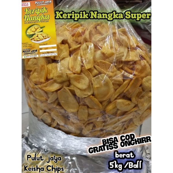 KERIPIK NANGKA SUPER GRADE A 1BALL/5KG