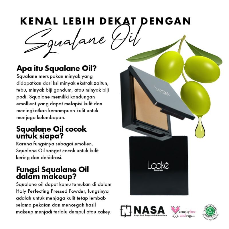 bedak padat looke NASA