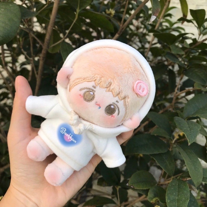 Baca deskripsi ! EXO MINI DOLL 10cm BAEKHYUN HOODIE