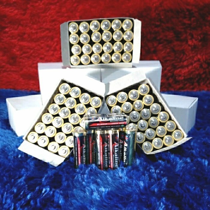 1 Box Baterai Abc Alkaline Aa / A2 Isi 24 Pcs