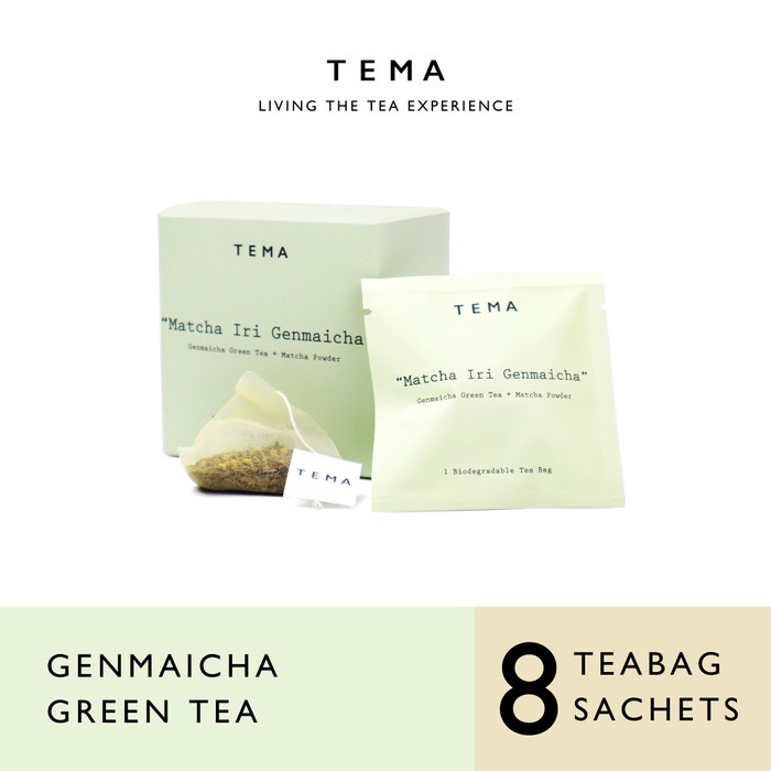 

TEMA TEA BAGS - MATCHA IRI GENMAICHA / GENMAICHA GREEN TEA