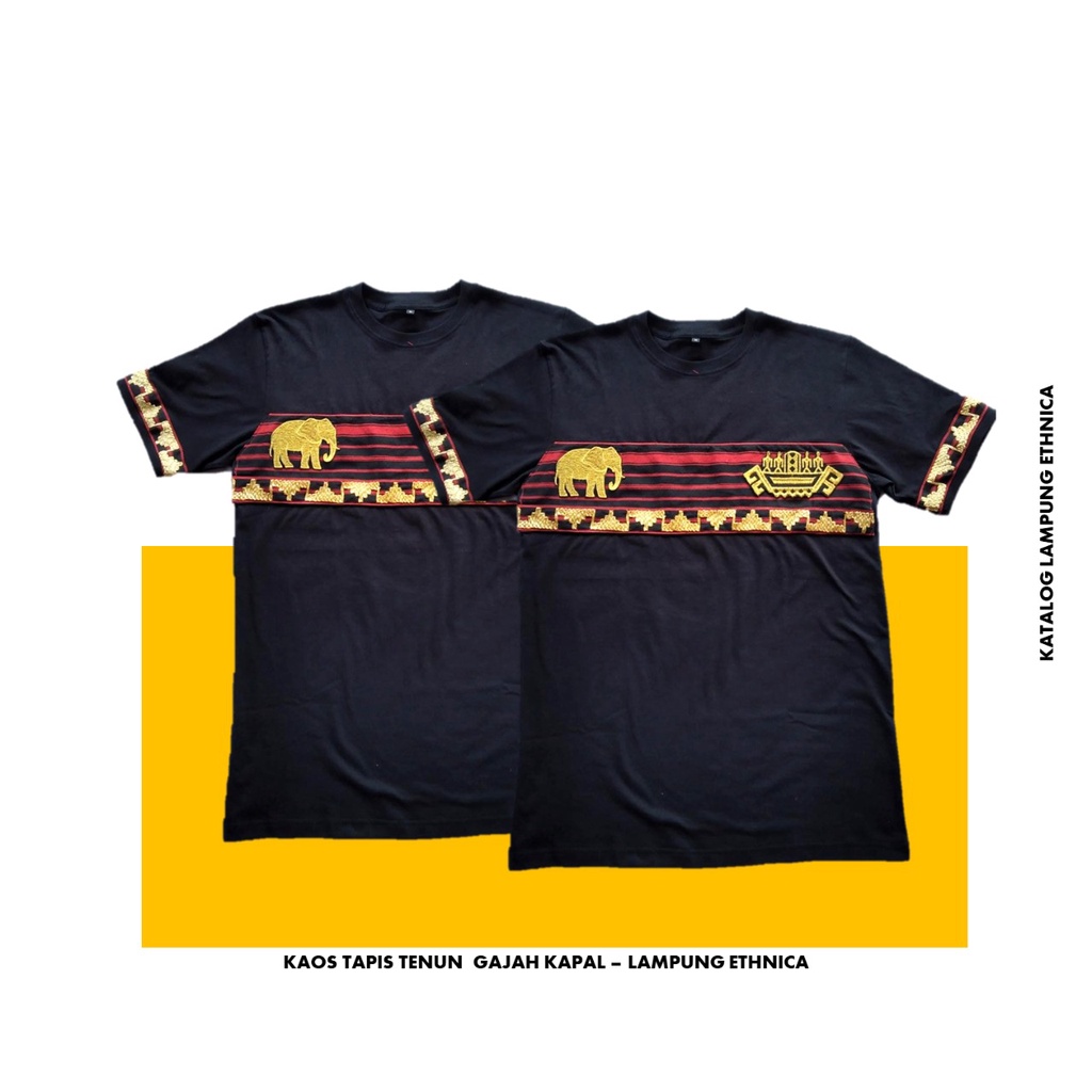 LAMPUNG ETHNICA OFFICIAL- TAPIS LAMPUNG ASLI - KAOS TAPIS LAMPUNG ETHNIC - KAOS TAPIS SIGER TAPIS GU