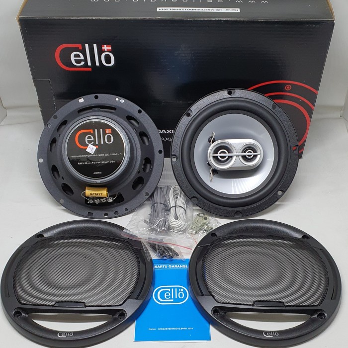 Speaker Spiker CELLO Coaxial 1, 6,5-inch 2way