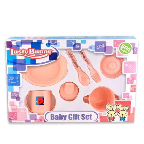 Lusty Bunny Feeding Gift Set Dooz M LB 1827 | LB 1828 | LB 1837