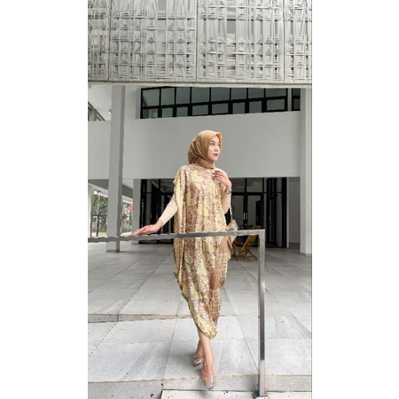 AiRa Batik_ PARI DRESS VISCOSE (MOTIF BISA DIPAKAI DEPAN BELAKANG )