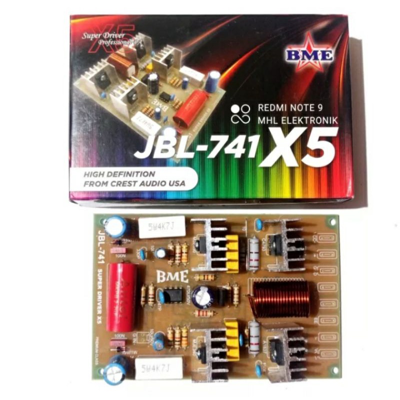 KIT SUPER DRIVER JBL - 741 X5