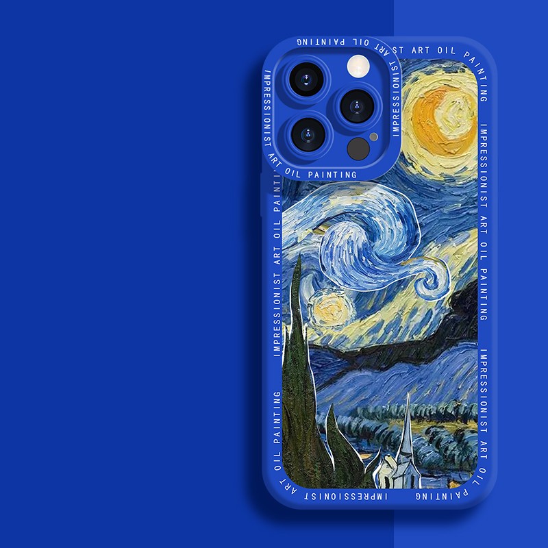 Case TPU Motif Langit Berbintang Untuk iPhone 14 14pro 14Plus 14prm 13pro 13pro 13prm 11 7Plus 8Plus Xr XS 12pro Max