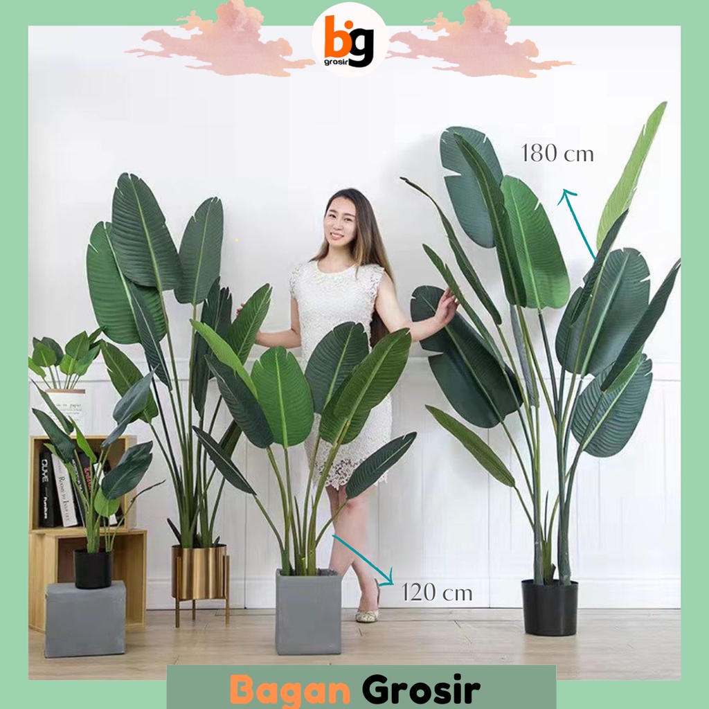 BG Pohon Pisang Artificial Jumbo Informa Ace 110cm Pohon Palsu Artificial Plant Pohon Besar PBP78