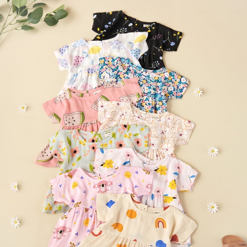 LITTLE DYRA Peplum Top 6bln-5thn / Atasan Anak