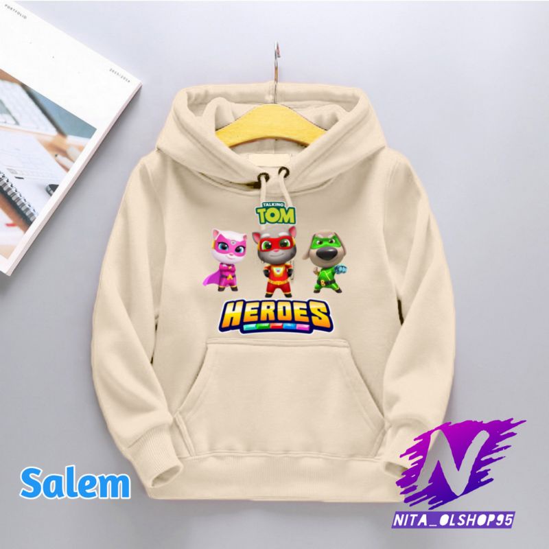 hoodie anak sweater anak talking tom heroes