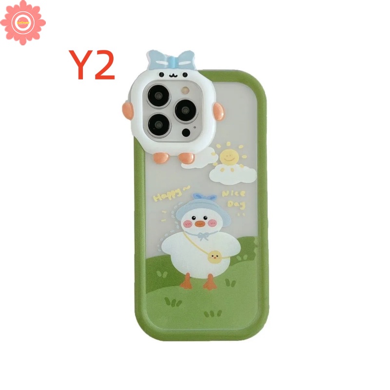 Soft Case Desain Kartun Monster Duck 3D Untuk Redmi 10 9T 10A 9A 10C 9C NFC A1 + POCO M3 Pro X3 NFC Mi 11Lite Redmi Note 10 11 8 9 11s 11Pro + 10 Pro Max Plus